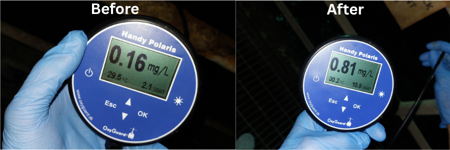 IBN Biotech Dissolved Oxygen (DO) Increase in Wastewater Treatment Plant