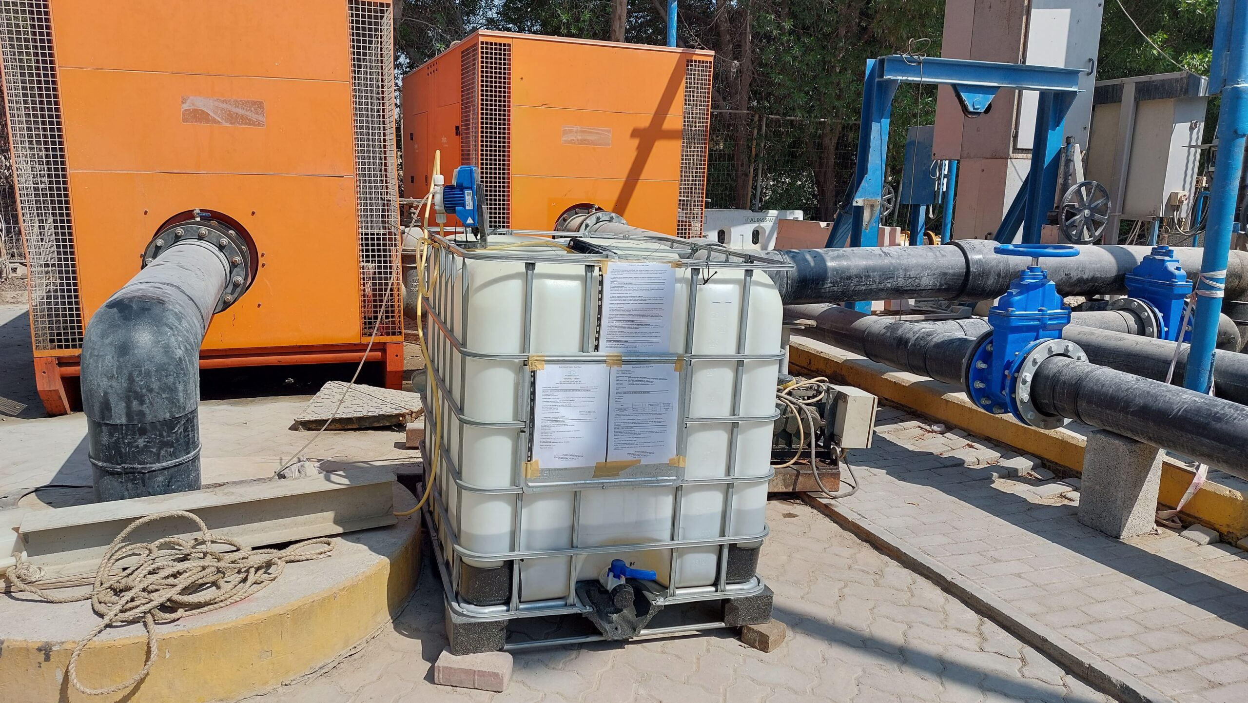 IBN Biotech HS2 Reduction Dosing in Wastewater Treatment Plant
