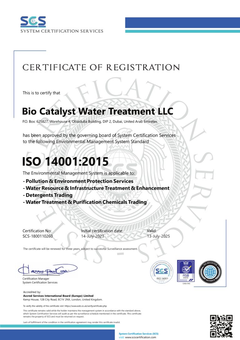 IBN Biotech ISO 14001