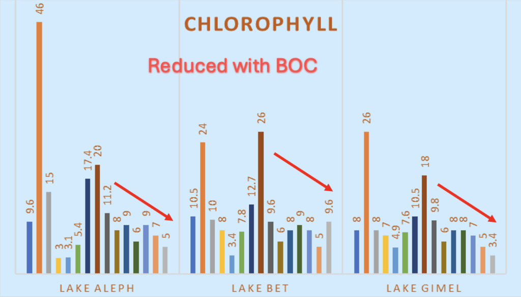 IBN Biotech Chlorophyll Algae at Lake Treatment